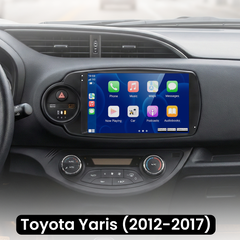 Toyota Yaris 12-17 - 9" radio Apple CarPlaylla ja Android Autolla