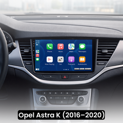 Opel Astra 16-20 - 9" radio Apple CarPlaylla ja Android Autolla