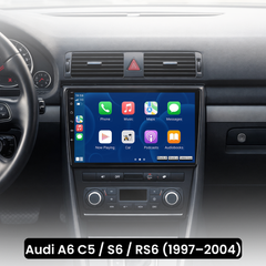Audi A6 97-04 - 9" radio Apple CarPlaylla ja Android Autolla
