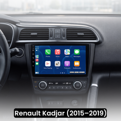 Renault Kadjar 15-19 - 9" radio Apple CarPlaylla ja Android Autolla