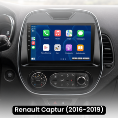 Renault Captur 16-19 - 9" -radio Apple CarPlaylla ja Android Autolla
