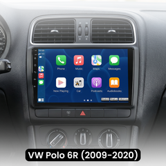 VW Polo 09-20 - 9" radio Apple CarPlaylla ja Android Autolla