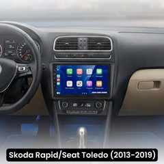 Skoda Rapid/Seat Toledo 13-19 - 9" radio Apple CarPlaylla ja Android Autolla