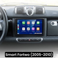 Smart Fortwo 05-10 - 9" -radio Apple CarPlaylla ja Android Autolla