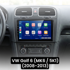 VW Golf 08-13 - 9" radio Apple CarPlaylla ja Android Autolla