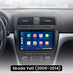 Skoda Yeti 09-14 - 10,1" radio Apple CarPlaylla ja Android Autolla