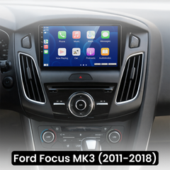 Ford Focus 11-18 - 9" -radio Apple CarPlaylla ja Android Autolla