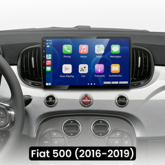 Fiat 500 16-19 - 9" -radio Apple CarPlaylla ja Android Autolla