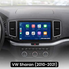 VW Sharan 10-21 - 9" radio Apple CarPlaylla ja Android Autolla