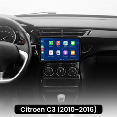 Citroen C3 & DS3 9" radio Apple CarPlaylla ja Android Autolla