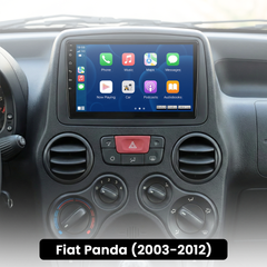 Fiat Panda 03-12 - 9" radio Apple CarPlaylla ja Android Autolla