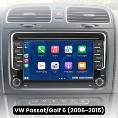 VW PQ35 (2006-2015) Apple CarPlay – 7 tuuman näyttö | Passat, Golf, Touran jne.