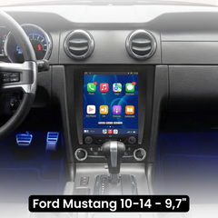 Ford Mustang 10-14 - 9,7" radio Apple CarPlaylla ja Android Autolla