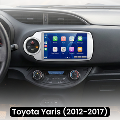 Toyota Yaris 12-17 - 9" radio Apple CarPlaylla ja Android Autolla