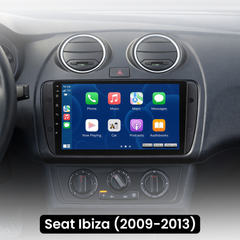 Seat Ibiza 09-13 - 9" radio Apple CarPlaylla ja Android Autolla