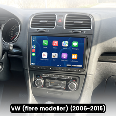 VW (useita malleja) 06-15 - 9" Radio Apple CarPlaylla ja Android Autolla
