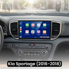 Kia Sportage 16-18 - 9" -radio Apple CarPlaylla ja Android Autolla