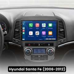 Hyundai Santa Fe 2006-2012 – 9" radio Apple CarPlaylla ja Android Autolla