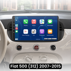 Fiat 500 07-15 - 9" radio Apple CarPlaylla ja Android Autolla