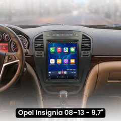 Opel Insignia 08-13 - 9,7" radio Apple CarPlaylla ja Android Autolla