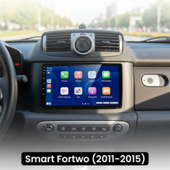 Smart Fortwo 11-15 - 9" -radio Apple CarPlaylla ja Android Autolla