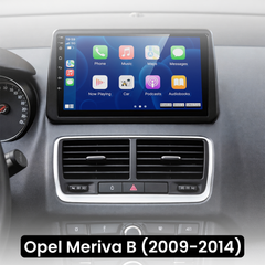 Opel Meriva 09-14 - 9" radio Apple CarPlaylla ja Android Autolla