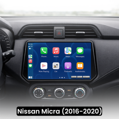 Nissan Micra 16-20 - 10,1" -radio Apple CarPlaylla ja Android Autolla