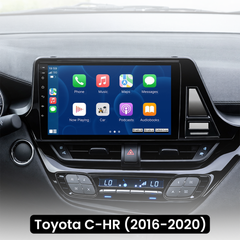 Toyota C-HR 16-20 - 9" radio Apple CarPlaylla ja Android Autolla