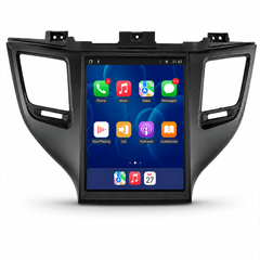 Hyundai Tucson 2016-2018 - 9,7" radio Apple CarPlaylla ja Android Autolla 