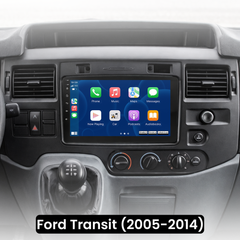 Ford Transit 05-14 - 9" radio Apple CarPlaylla ja Android Autolla