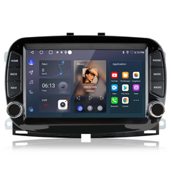 Fiat 500 16-19 - 7" radio Apple CarPlaylla ja Android Autolla