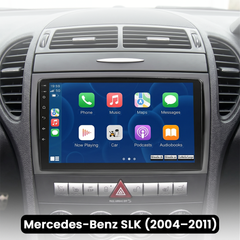 Mercedes-Benz SLK 04-11 - 9" radio Apple CarPlaylla ja Android Autolla 