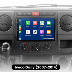 Iveco Daily 07-14 - 9" radio Apple CarPlaylla ja Android Autolla