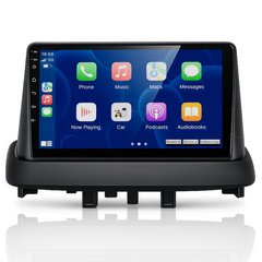 Renault Megane 08-14 - 9" radio Apple CarPlaylla ja Android Autolla