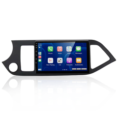 Kia Picanto 11-16 - 9" radio Apple CarPlaylla ja Android Autolla
