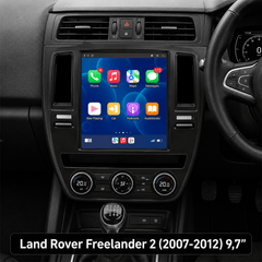 Land Rover Freelander 2 2007-2012 - 9,7" radio, jossa Apple CarPlay ja Android Auto 