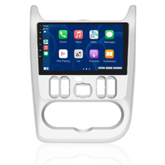 Dacia Logan 09-13 - 9" radio Apple CarPlaylla ja Android Autolla