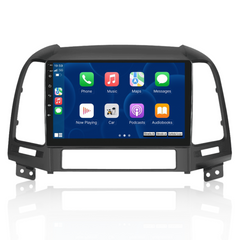 Hyundai Santa Fe 2006-2012 – 9" radio Apple CarPlaylla ja Android Autolla