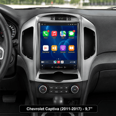 Chevrolet Captiva 2011-2017 - 9,7" radio Apple CarPlaylla ja Android Autolla 