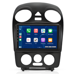 VW Beetle 98-11 - 9" radio Apple CarPlaylla ja Android Autolla