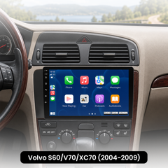 Volvo S60/V70/XC70 04-07 - 9" radio Apple CarPlaylla ja Android Autolla