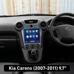 Kia Carens 2007-2011 - 9,7" radio Apple CarPlaylla ja Android Autolla 