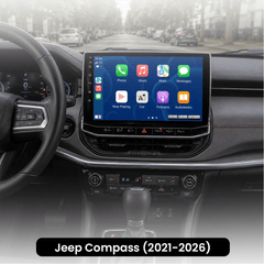 Jeep Compass 2021-2026 - 10,1" autoradio Apple CarPlaylla ja Android Autolla 