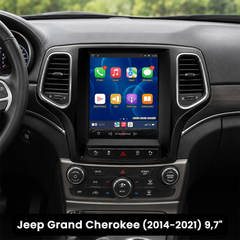 Jeep Grand Cherokee 2014-2021 - 9,7" radio Apple CarPlaylla ja Android Autolla 