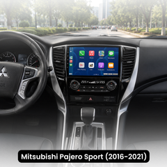 Mitsubishi Pajero Sport 2016-2021 - 9" radio, jossa Apple CarPlay ja Android Auto 