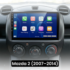 Mazda 2 07-14- 9" radio Apple CarPlaylla ja Android Autolla