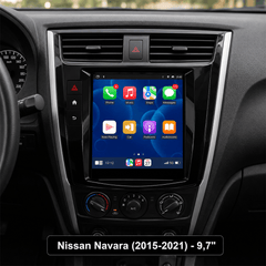 Nissan Navara 2015-2021 - 9,7" radio Apple CarPlaylla ja Android Autolla 
