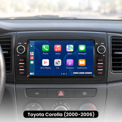 Toyota Corolla 00-06 - 7" radio Apple CarPlaylla ja Android Autolla