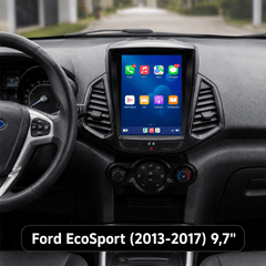 Ford EcoSport 2013-2017 - 9,7" radio, jossa Apple CarPlay ja Android Auto 