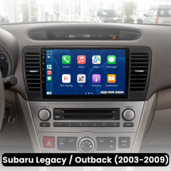 Subaru Legacy Outback 03-09 - 9" radio Apple CarPlaylla ja Android Autolla